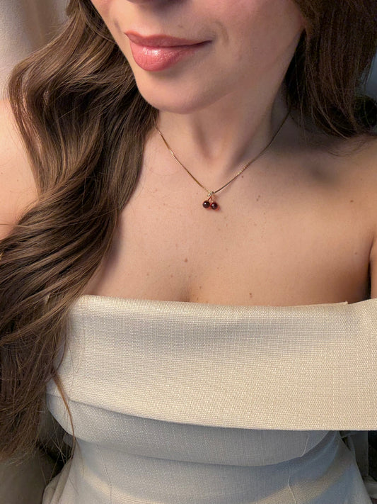 Collier “Cerise d’Or”