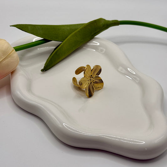 Bague "Fleur d’Or"