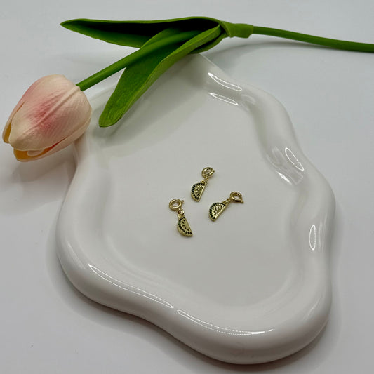 Charm "Pastèque dorée"