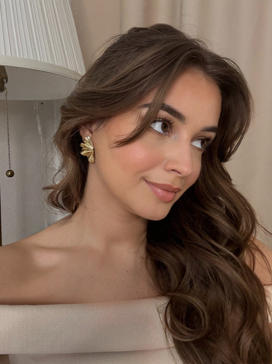 Boucles "Ondée Dorée"