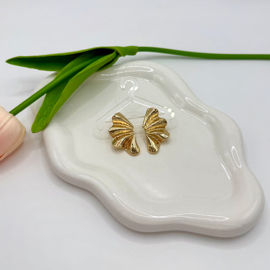 Boucles "Ondée Dorée"
