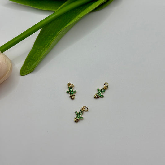 Charm "Cactus vert"