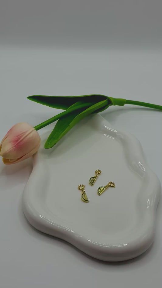 Charm "Pastèque dorée"