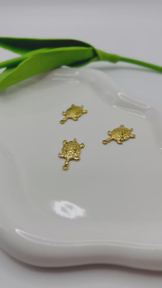 Charm  "Tortue dorée"